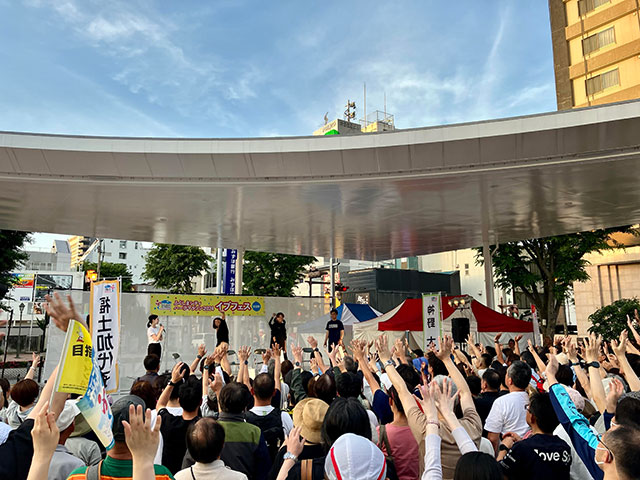 写真: イブフェス（前日祭）